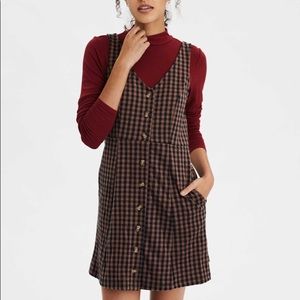 American Eagle Plaid Dress